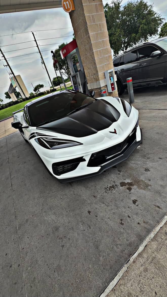 Corvette front profile - HTX Corvettes